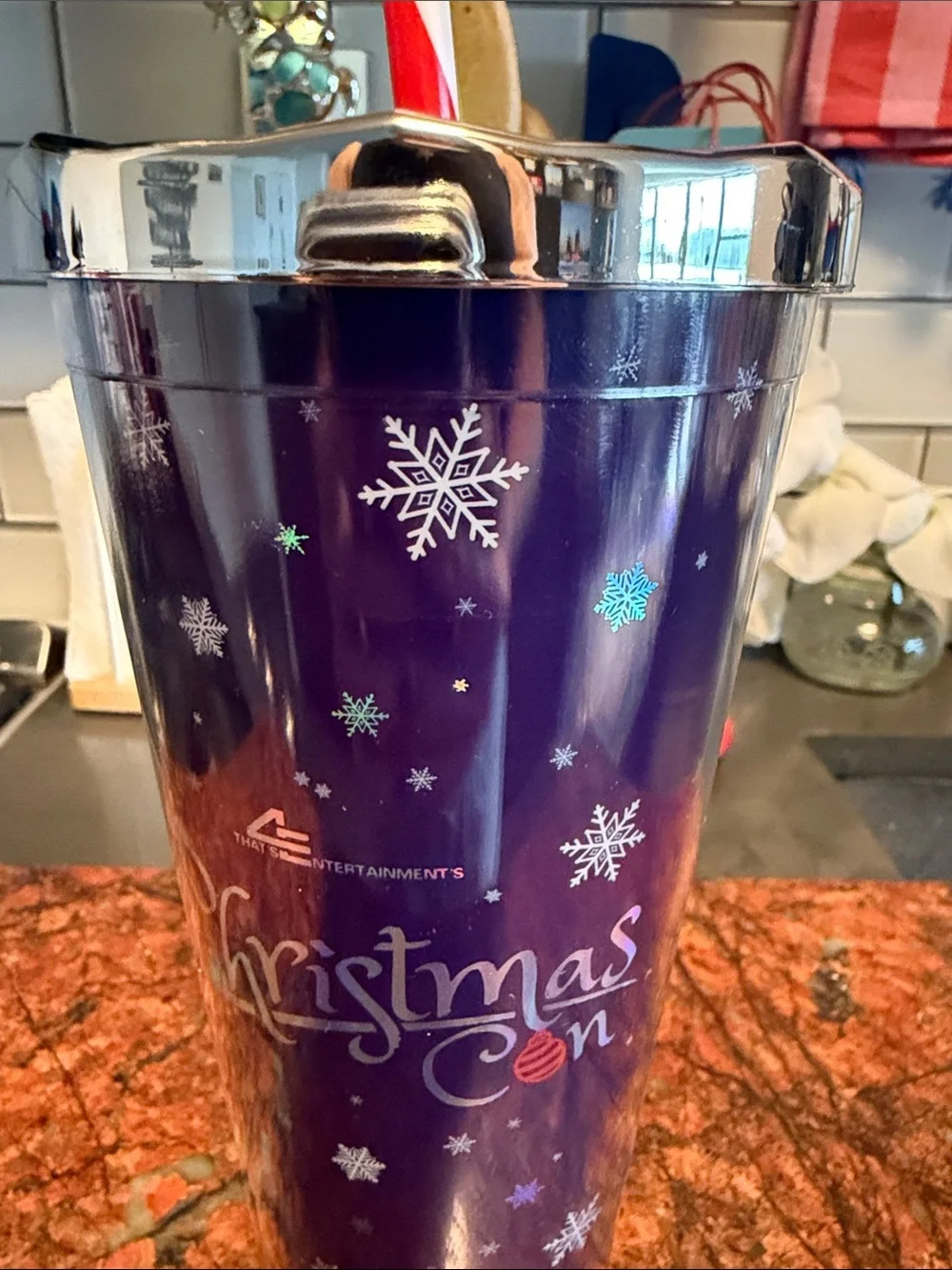 Christmas Con Holiday Travel Tumbler - 20 oz